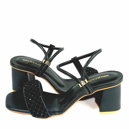 Women Formal Block Heel - 62911S - Block Heel - Walkeaze
